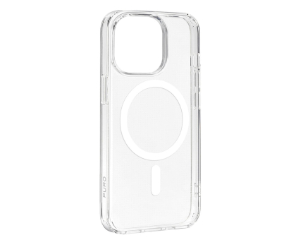 Etui / obudowa na smartfona Puro Lite Mag MagSafe do iPhone 15 Pro - przezroczyste